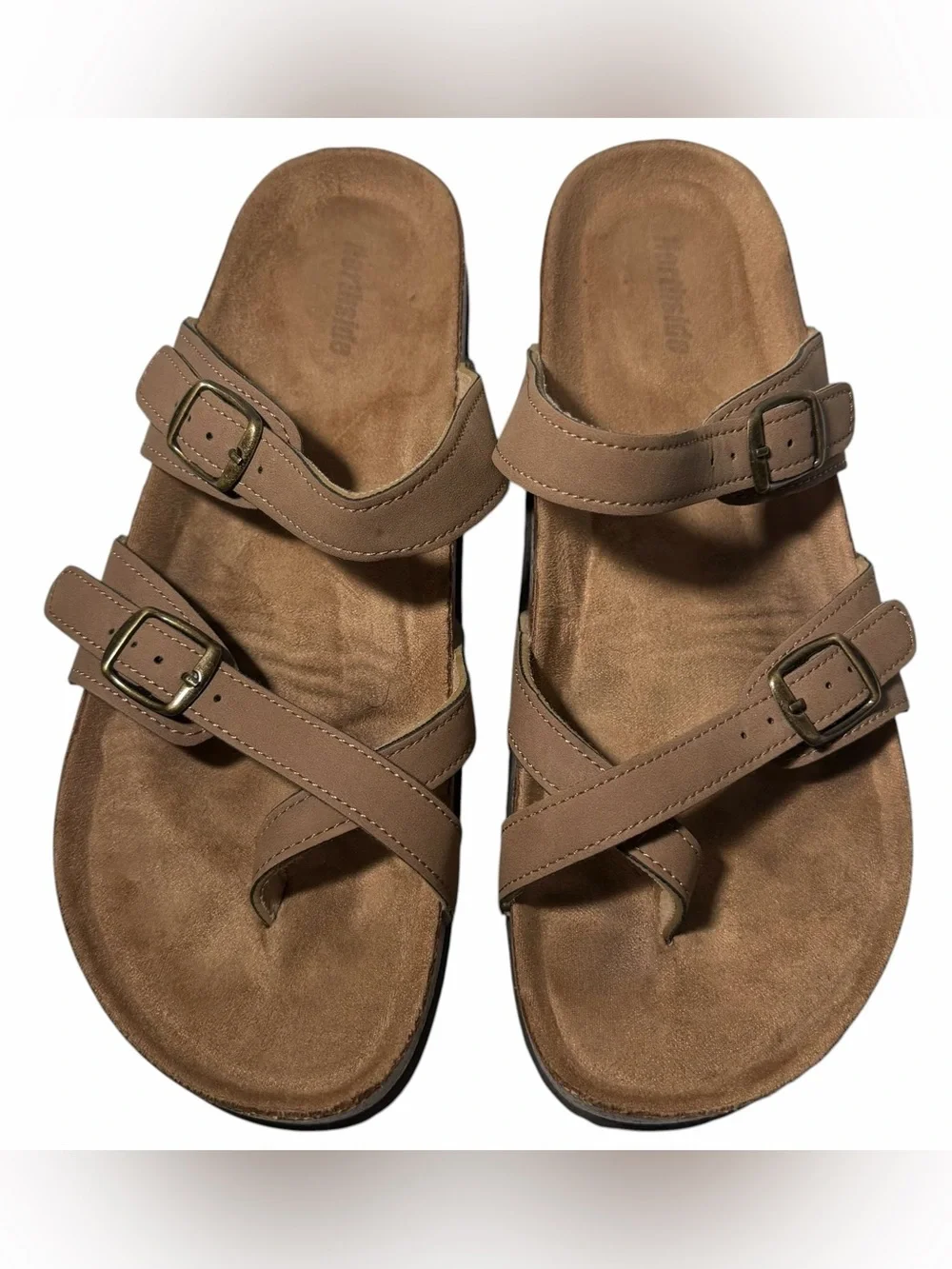 Northside Sandals 9 Myrtle Tan Comfort